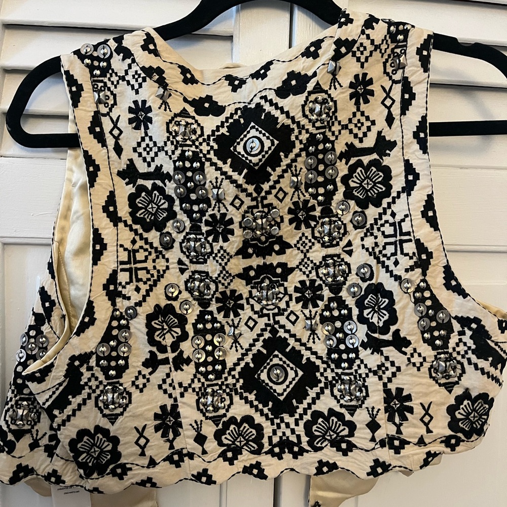 Free People Vintage Satin Vest - Picture 3 of 3